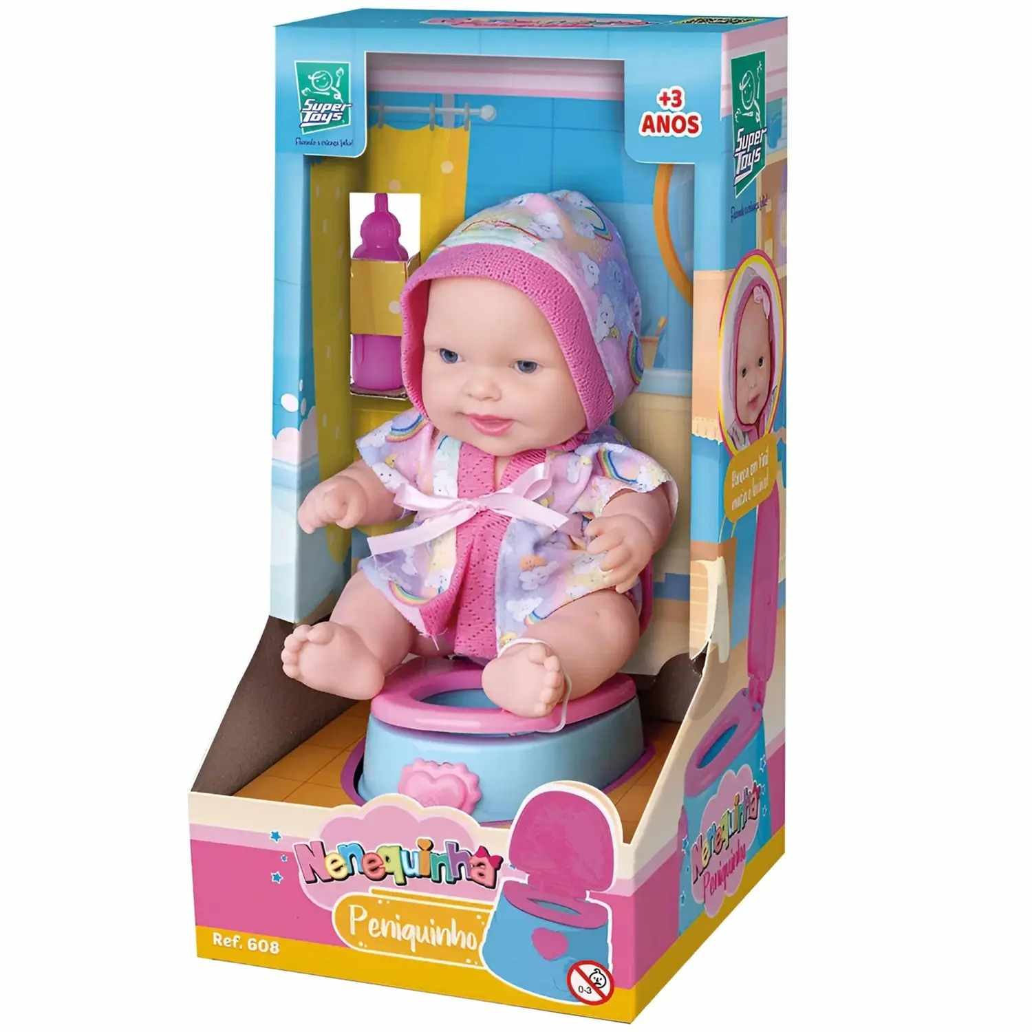 BONECA NENEQUINHA PENIQUINHO